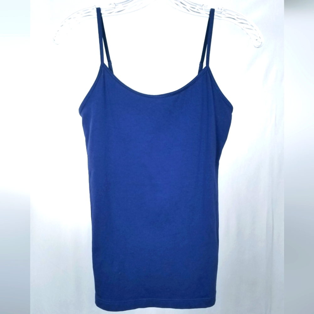 Navy Blue Cami Tank Adjustable Straps Old Navy Size  S